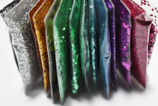 Bio Glitter Sampler Rainbow 14 x 2g samples